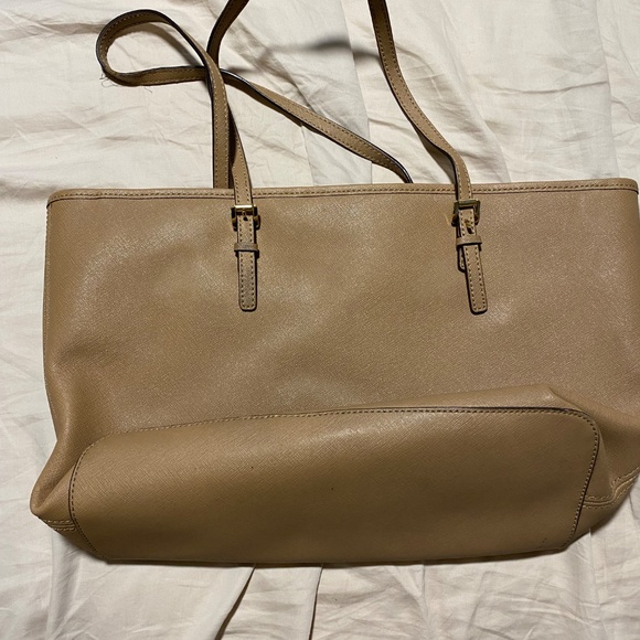 Michael Kors Leather Tote Bag - Picture 3 of 4